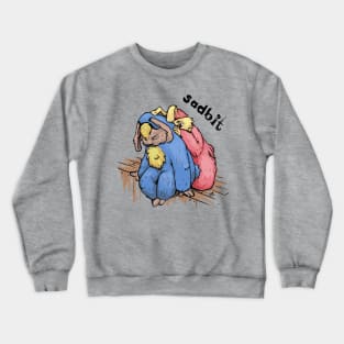 Sadness rabbit Crewneck Sweatshirt